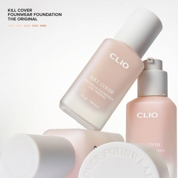  Kem Nền Clio Che Phủ Tốt, Mỏng Nhẹ Kill Cover Founwear Foundation The Original 35ml 