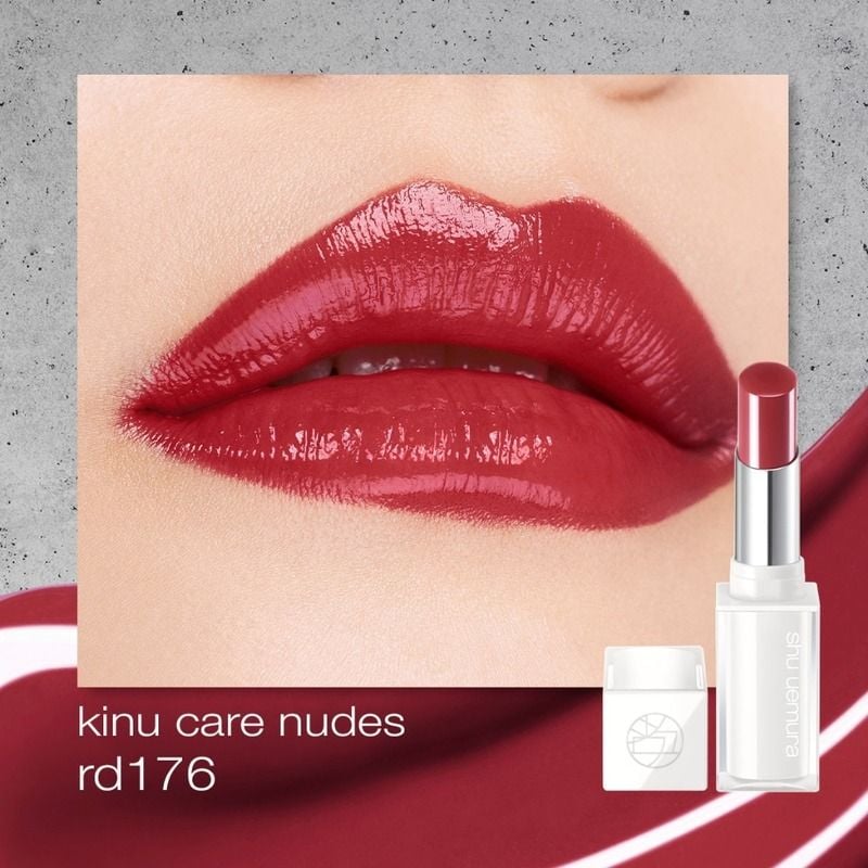 Son Dưỡng Có Màu Dạng Thỏi Shu Uemura Kinu Care Nudes Lipstick 2.8g