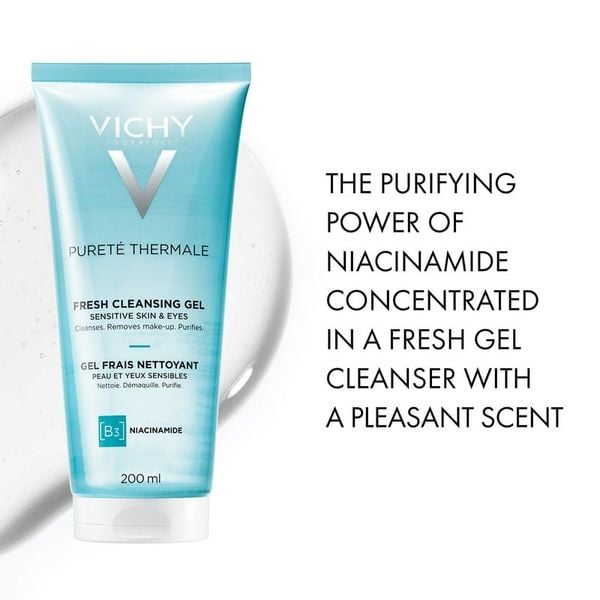  Gel Rửa Mặt Vichy Làm Sạch & Giảm Bã Nhờn Laboratoires Pureté Thermale Fresh Cleansing Gel 