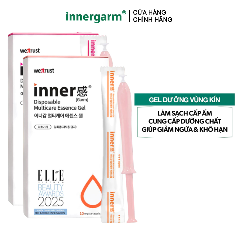 Gel Dưỡng Vùng Kín Innergarm Disposable Gel (Che tên sản phẩm khi giao hàng)