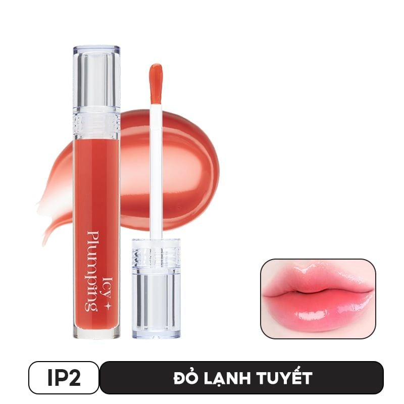 Son Bóng Cho Môi Căng Mọng Merzy Icy Plumping Lip Gloss 4.5g
