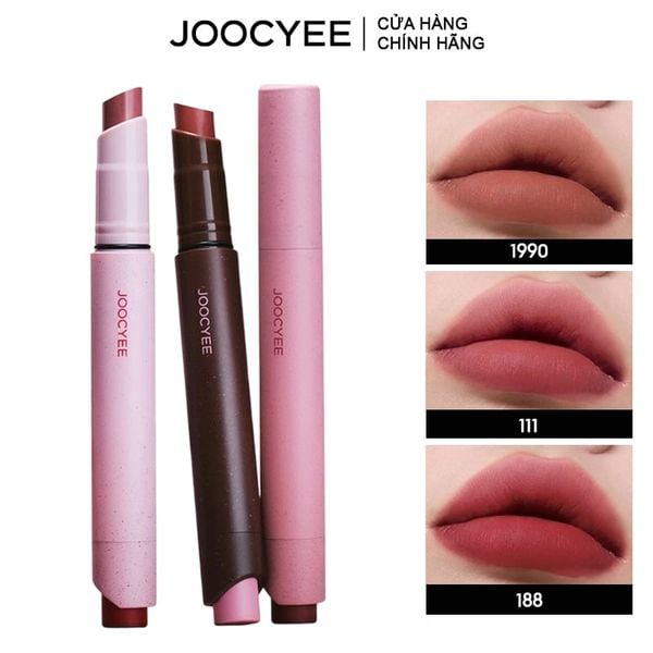  Son Lì Dạng Thỏi Mịn Mượt Lâu Trôi Joocyee Velvet Rouge 3g 
