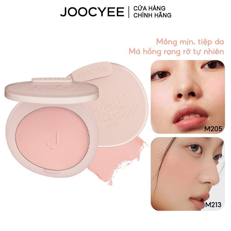 Phấn Má Hồng Joocyee Mỏng Mịn, Bền Màu Blush 4g