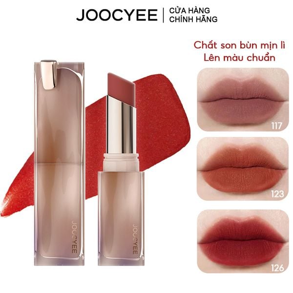  Son Thỏi Joocyee Mịn Lì Muddy Rouge 3.2g 