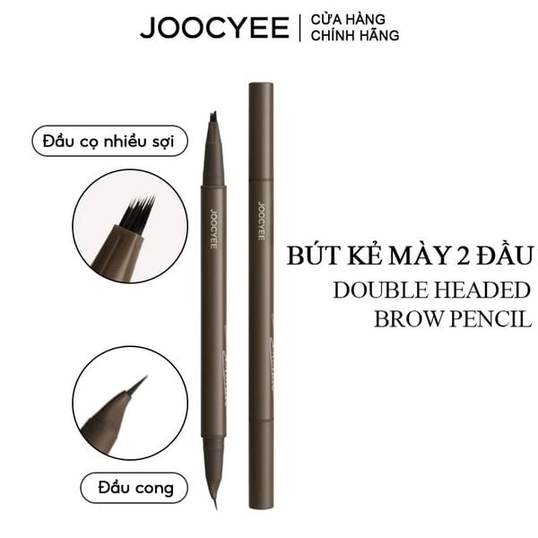  Bút Kẻ Lông Mày 2 Đầu Joocyee Double Headed Brow Pencil 0.8ml 
