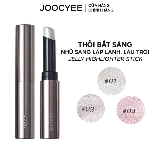  Thỏi Bắt Sáng Joocyee Nhũ Sáng Lấp Lánh, Lâu Trôi Jelly Highlighter Stick 2g 