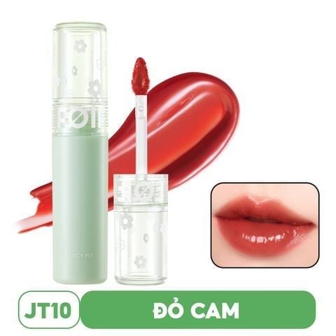 [KHẮC SON] Son Tint Bóng FOIF Thuần Chay, Ẩm Mọng, Bền Màu Juicy Fit Tint 3g