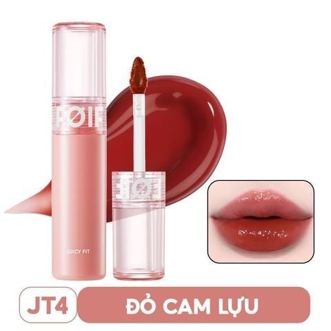 [KHẮC SON] Son Tint Bóng FOIF Thuần Chay, Ẩm Mọng, Bền Màu Juicy Fit Tint 3g