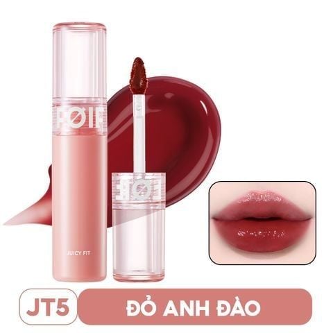 [KHẮC SON] Son Tint Bóng FOIF Thuần Chay, Ẩm Mọng, Bền Màu Juicy Fit Tint 3g