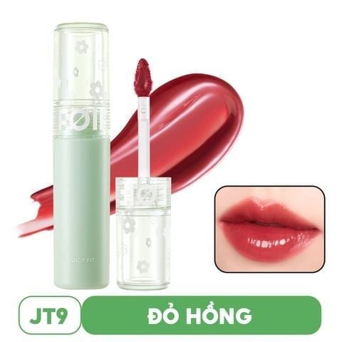 [KHẮC SON] Son Tint Bóng FOIF Thuần Chay, Ẩm Mọng, Bền Màu Juicy Fit Tint 3g