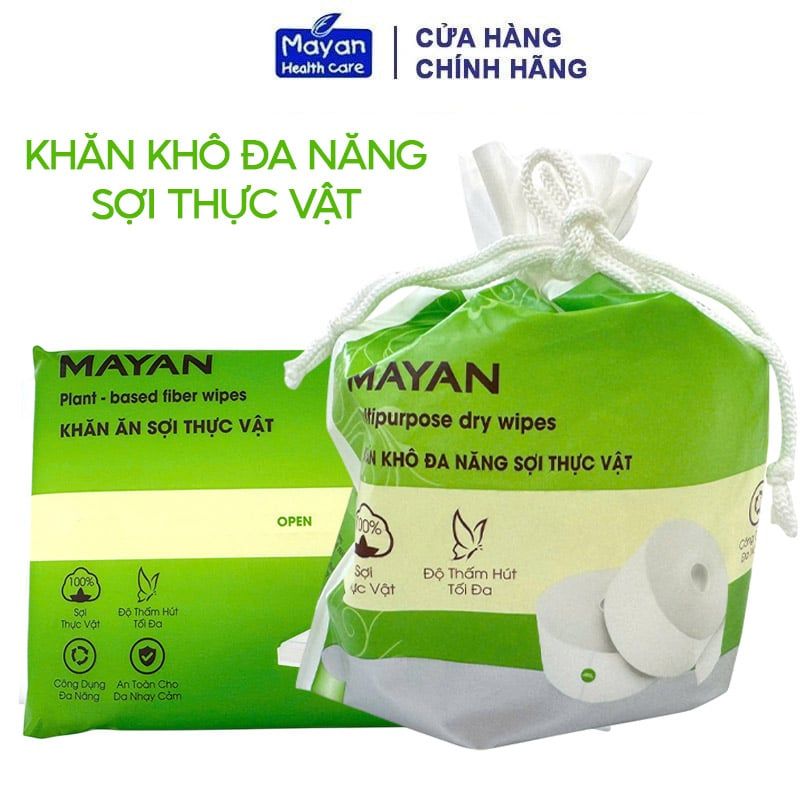 Khăn Khô Đa Năng Sợi Thực Vật MAYAN