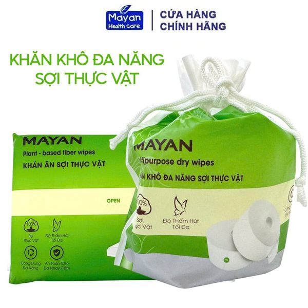  Khăn Khô Đa Năng Sợi Thực Vật MAYAN 