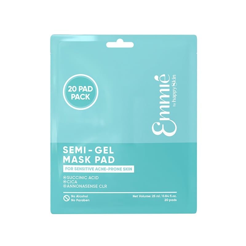 Toner Pad Emmié By Happyskin Dưỡng Ẩm, Làm Dịu Da, Hỗ Trợ Làm Sáng Da Semi-Gel Mask Pad