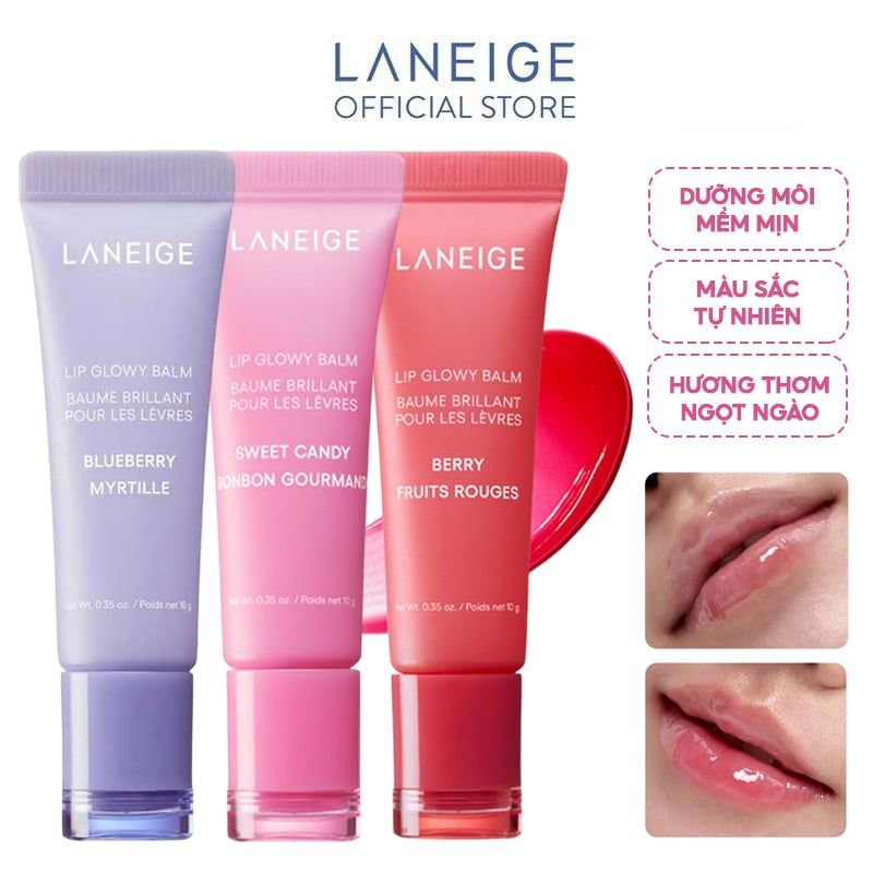 Son Dưỡng Môi Laneige Lip Glowy Balm 10g