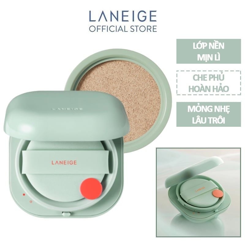 [Set 2 Lõi] Phấn Nước Laneige Kiềm Dầu Thế Hệ Mới Neo Cushion Matte SPF 46 PA++ 15g