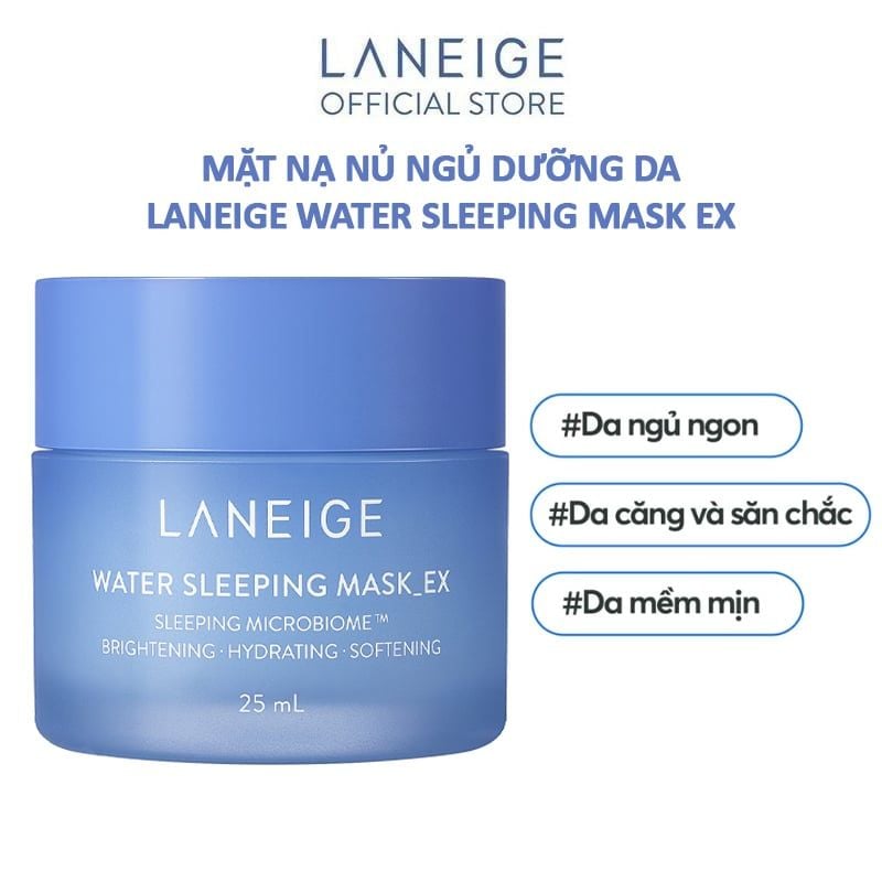 Mặt Nạ Ngủ Laneige Dưỡng Da Căng Mịn Water Sleeping Mask EX