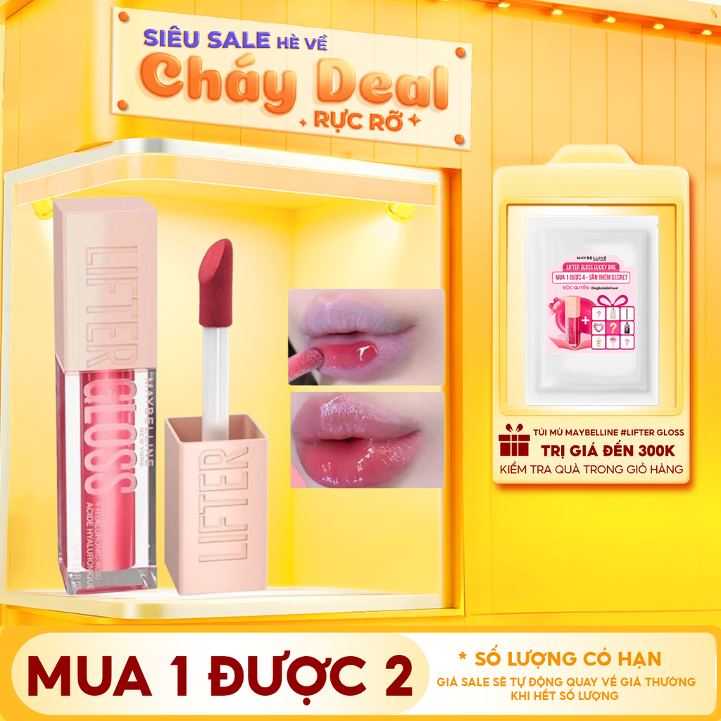 Son Bóng Cho Môi Căng Mọng Maybelline New York Lifter Gloss - Lip Gloss 5.4ml