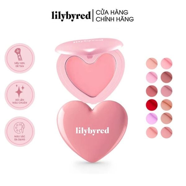  Má Hồng Dạng Kem Lilybyred Luv Beam Cheek Balm 3.5g 