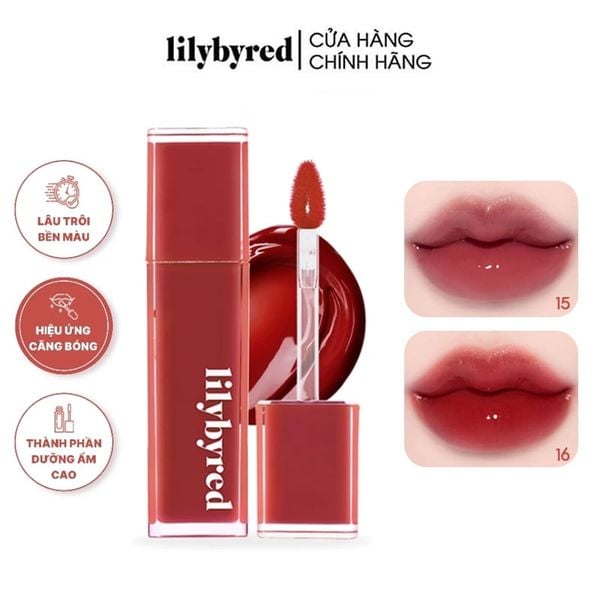  Son Kem Bóng Lì Lilybyred Bloody Liar Coating Tint 4g 