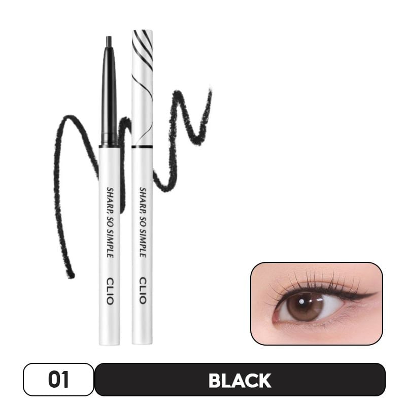 Chì Kẻ Mắt Clio Chống Nước, Không Trôi So Simple Waterproof Pencil Liner 0.14g