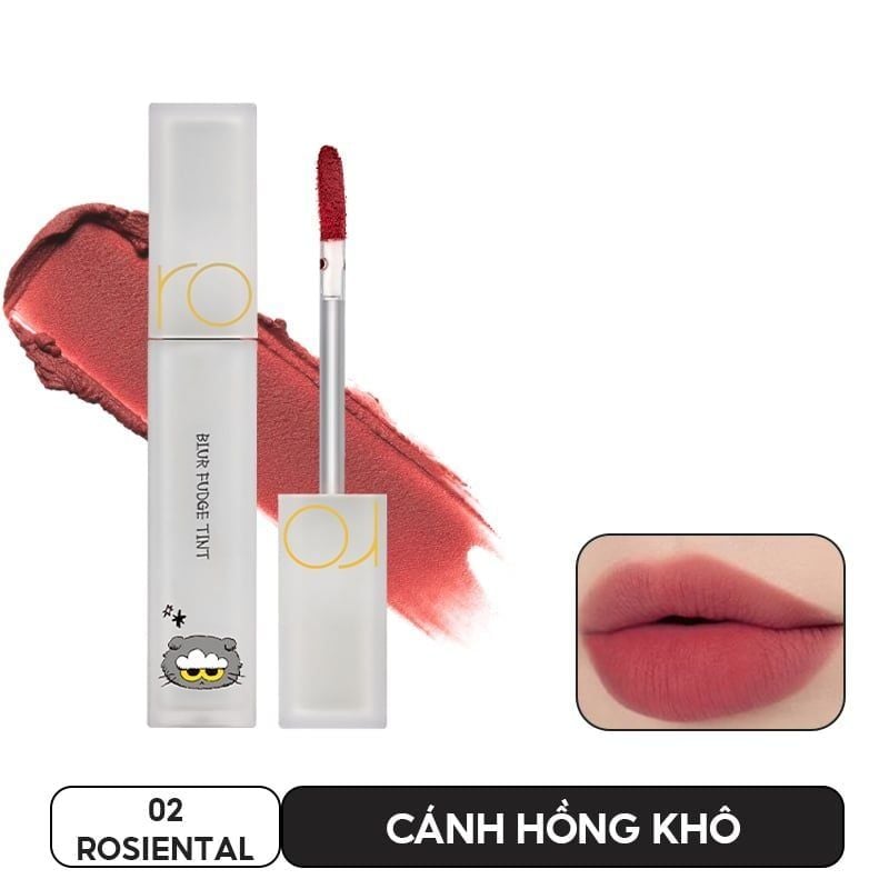Son Kem Lì Romand Lên Màu Chuẩn, Mịn Môi Blur Fudge Tint 5g
