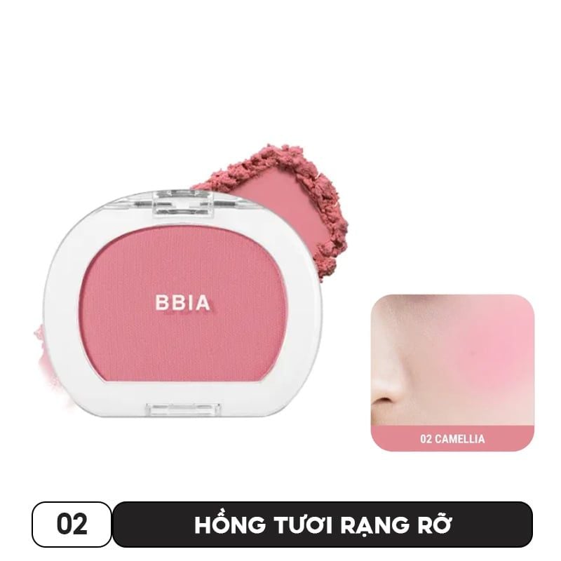 Phấn Má Hồng Bbia Mịn Lì Last Blush 4g