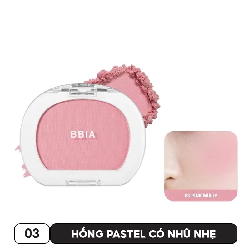 Phấn Má Hồng Bbia Mịn Lì Last Blush 4g