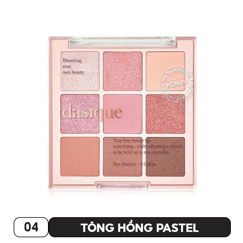 Bảng Phấn Mắt Dasique 9 Ô Shadow Palette