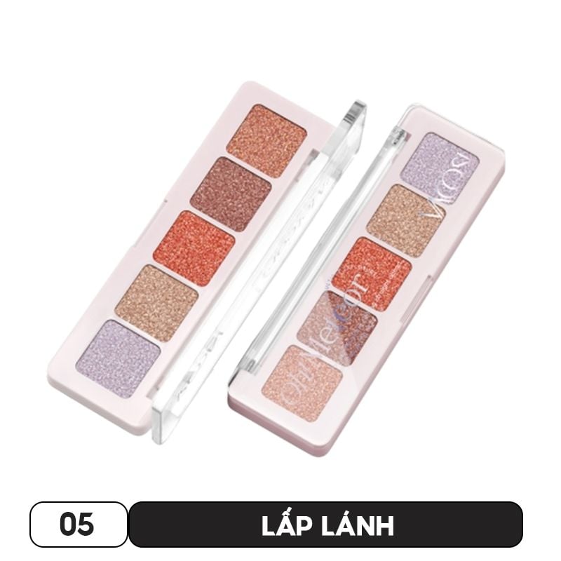 Bảng Phấn Mắt Vacosi 5 Ô Meteor Eyeshdow 5.5g