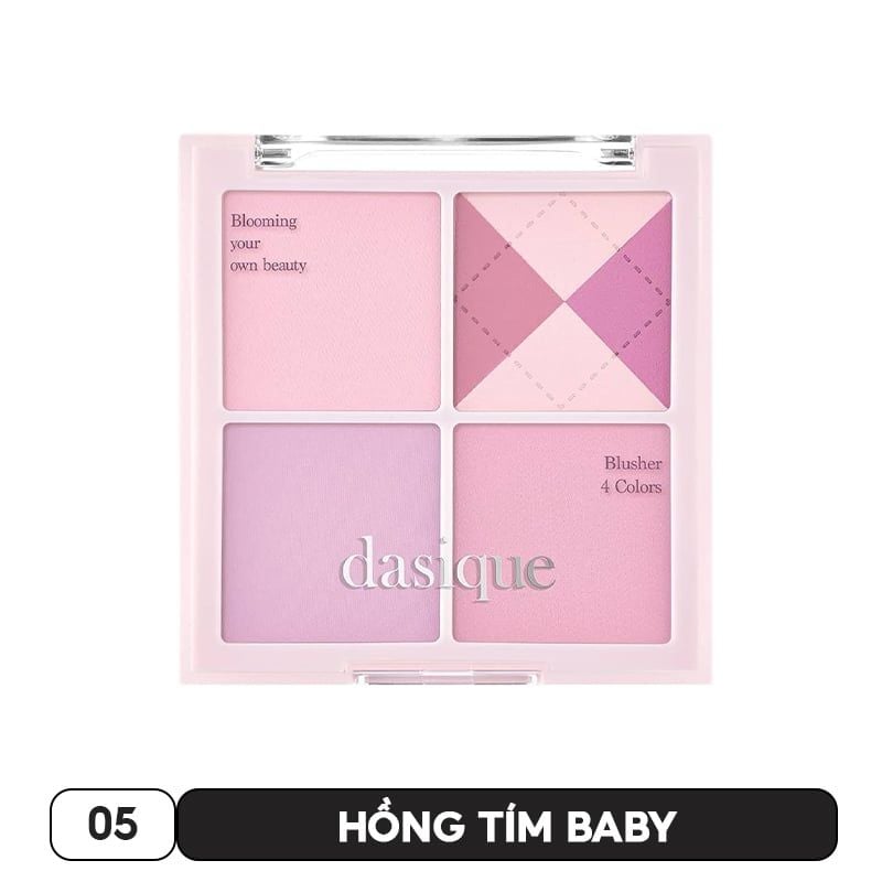 Bảng Má Hồng Dasique 4 Ô Blending Mood Cheek