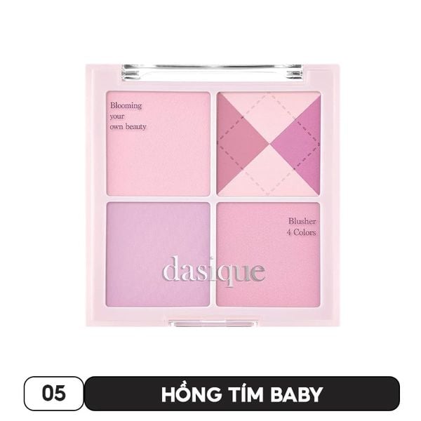  Bảng Má Hồng Dasique 4 Ô Blending Mood Cheek 
