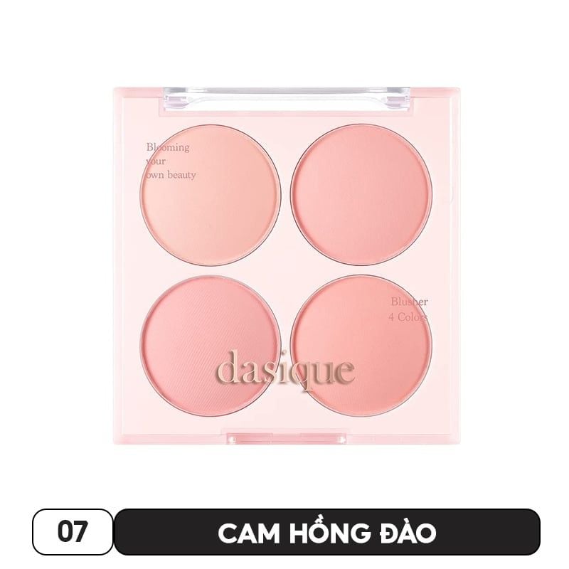 Bảng Má Hồng Dasique 4 Ô Blending Mood Cheek