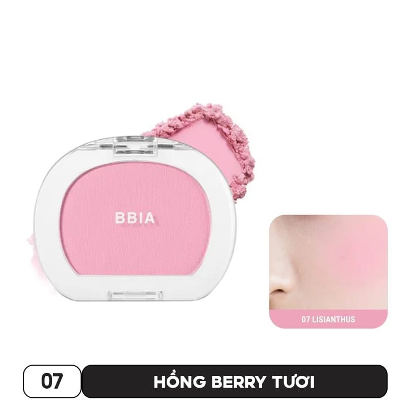 Phấn Má Hồng Bbia Mịn Lì Last Blush 4g