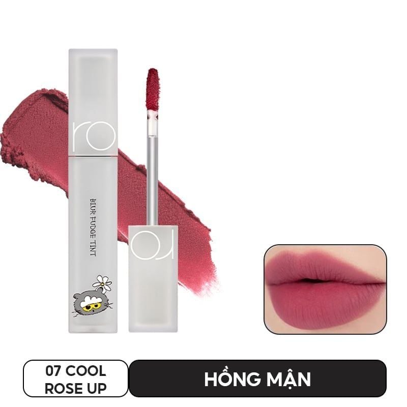 Son Kem Lì Romand Lên Màu Chuẩn, Mịn Môi Blur Fudge Tint 5g