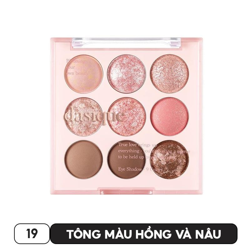 Bảng Phấn Mắt Dasique 9 Ô Shadow Palette