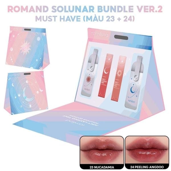 [NEW][Màu 1-39] Son Tint Lì Romand Căng Bóng The Juicy Lasting Tint