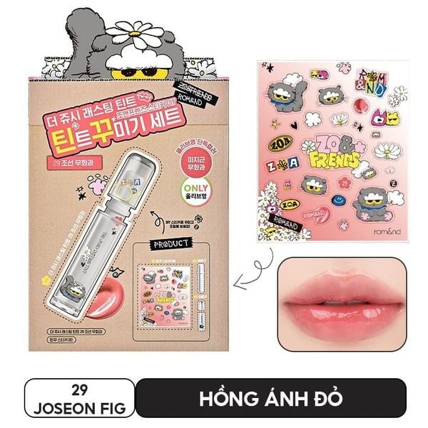 [NEW][Màu 1-39] Son Tint Lì Romand Căng Bóng The Juicy Lasting Tint