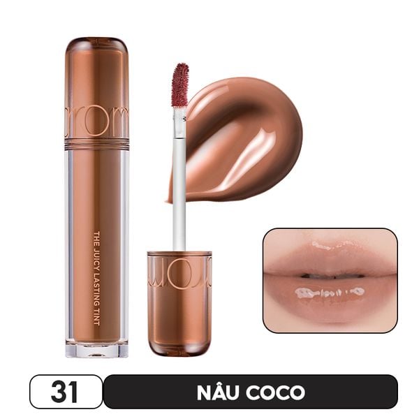 [NEW][Màu 1-39] Son Tint Lì Romand Căng Bóng The Juicy Lasting Tint