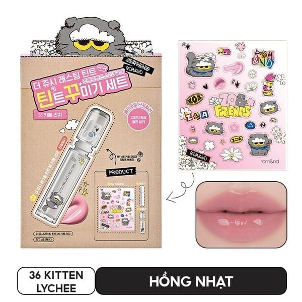 [NEW][Màu 1-39] Son Tint Lì Romand Căng Bóng The Juicy Lasting Tint