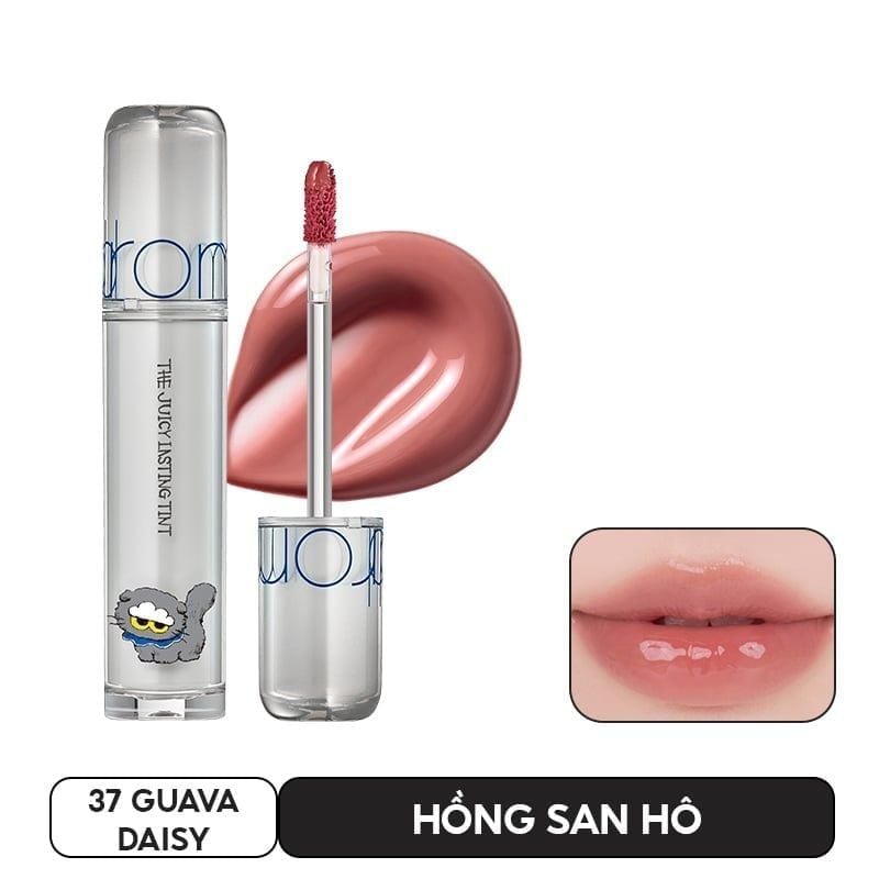 [NEW][Màu 1-39] Son Tint Lì Romand Căng Bóng The Juicy Lasting Tint