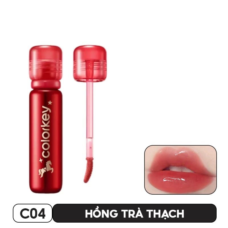 Son Bóng Colorkey Môi Căng Bóng, Dưỡng Ẩm Lasting Essence Lip Lacquer 3ml