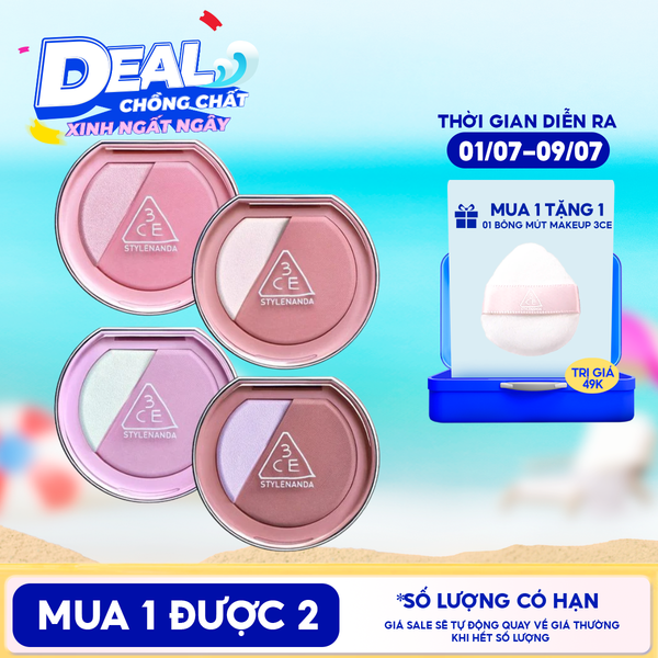  Phấn Má Hồng Bắt Sáng 3CE Blushlighter 9g 