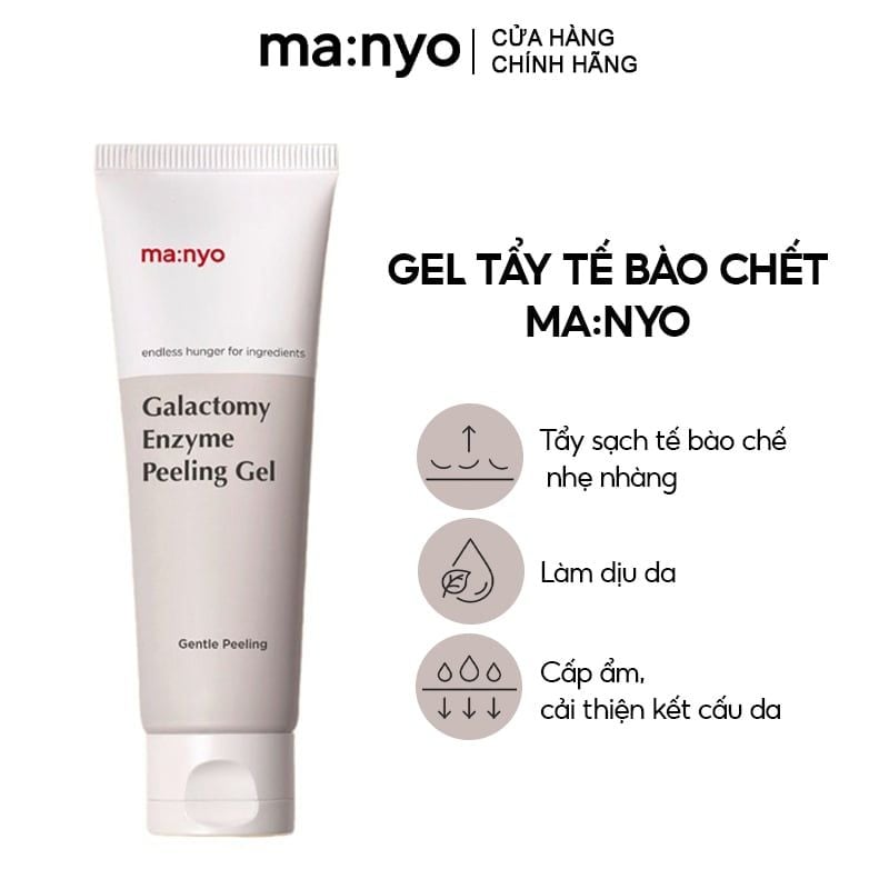 Gel Tẩy Tế Bào Chết Sáng Mịn Da Ma:nyo Galactomy Enzyme Peeling Gel 75ml