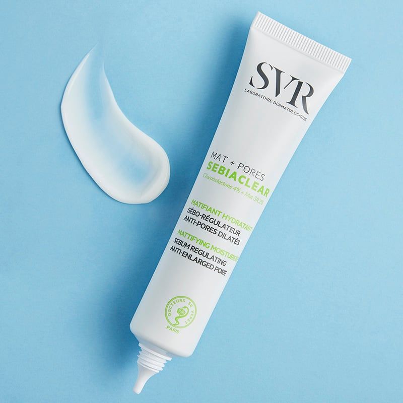 Kem Dưỡng SVR Cải Thiện Mụn, Thông Thoáng Lỗ Chân Lông Sebiaclear Mat + Pores 40ml