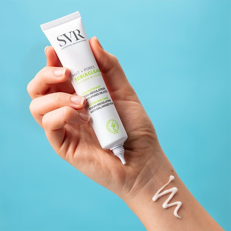 Kem Dưỡng SVR Cải Thiện Mụn, Thông Thoáng Lỗ Chân Lông Sebiaclear Mat + Pores 40ml