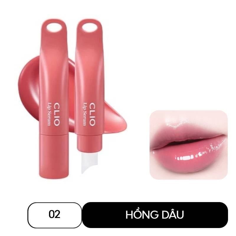 Son Dưỡng Có Màu Clio Glaze Lip Serum 8g