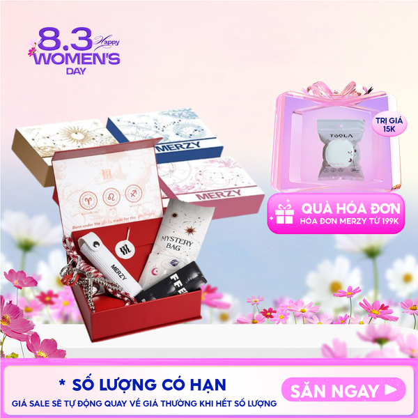  Túi Quà Thần Tài Và Hộp Quà Điều Ước Merzy Holiday’25 Bundle 