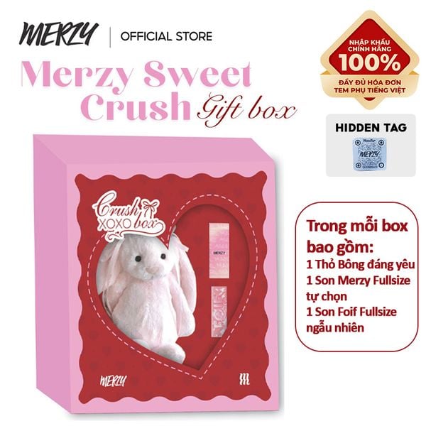  [PRE-ORDER]Hộp Quà Tình Yêu Merzy Crush Box (GIAO HÀNG NGÀY 12/02/2026) 
