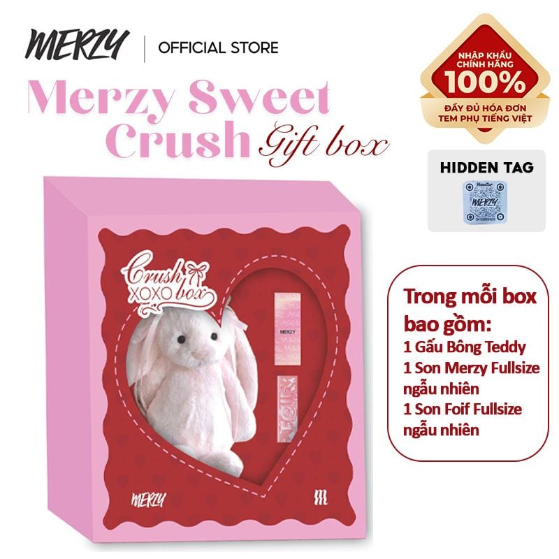 [PRE-ORDER]Hộp Quà Tình Yêu Merzy Crush Box (GIAO HÀNG NGÀY 12/02/2026)