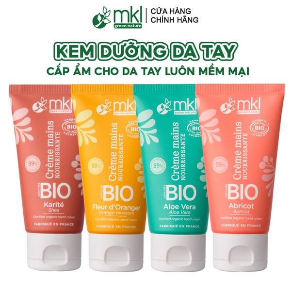  Kem Dưỡng Da Tay MKL Cấp Ẩm Cho Da Mềm Mại Certified Organic Hand Cream 50ml 